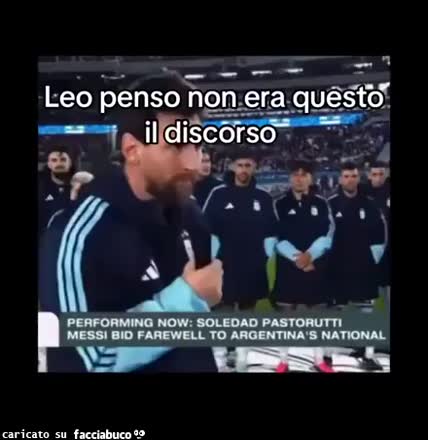Messi Addio alla Nazionale