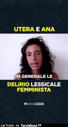 Delirio lessicale femministe
