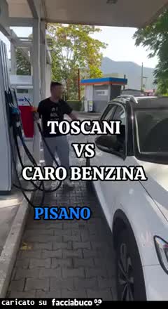 Toscani di fronte al caro benzina