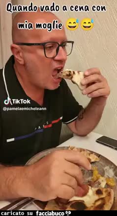 Quando vado a cena con mia moglie