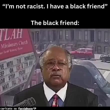 Non sono razzista🤣