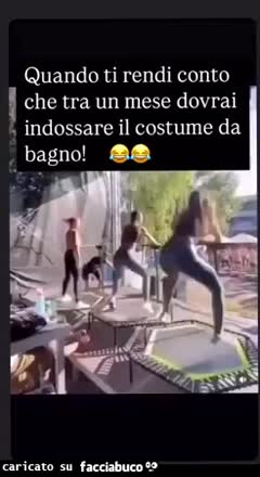 Manca un mese alla prova costume
