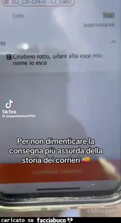 Per non dimenticare la consegna più assurda nella storia dei corrieri